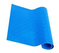 CRAFTHROU Alfombra Resistente Antideslizante de PVC y Suelo para Escalera Elevada Azul y Deforma de Piscina Adecuado para Piscina Exterior
