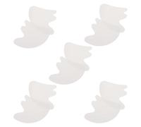 CRAFTHROU Antiarrugas 5 Piezas para Pliegue Nasolabial y Barbilla de Pvc y Gelatina, Reparadoras de Color para Cuidado Facial
