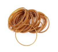 CRAFTHROU Bandas Elásticas de Goma Reutilizables 50x4 mm 1500 Piezas 500g Ecológica para Organización y Proyectos DIY en Cocina