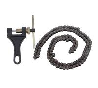 CRAFTHROU Cadena de Enlaces Metálica con 132 Eslabones y Herramienta Chain Breaker, Color Negro, Resistente y Fácil de Usar para Motos Off-road 110 y 125 Centímetros Varios estilos