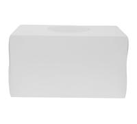 CRAFTHROU Caja de Rifa y Donaciones Cúbica Mate, Urna Electoral para Eventos Familiares y Sociales, Contenedor Compacto de Material PP Resistente y Duradero
