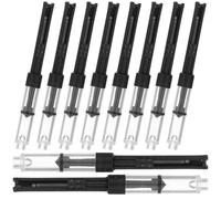 CRAFTHROU de Absorbedores de Tinta Fáciles de Transportar 10 Piezas para Pluma Estilográfica, Accesorios de Plástico para Uso en Oficina y Escuela