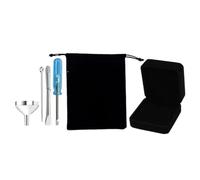CRAFTHROU Embudo Resistente al Óxido y Fácil de Usar Pequeño de Acero Inoxidable para Urna Funeraria Adecuado para Relleno de Urnas Pequeñas y Joyería Crematoria