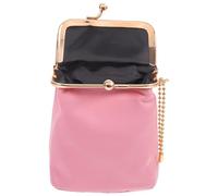 CRAFTHROU Estuche Mini para Lápiz Labial de Cuero Rosa, Portátil y Bloqueable, Adecuado para Uso Diario y Camping, Protege y Organiza Tu Lápiz Labial Color Aleatorio