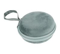 CRAFTHROU Estuche Portátil Redondo para Almacenar Aceites Esenciales y Esmaltes de Uñas Protección de Aleación de Aluminio y Bolsa de Malla para Viaje y Uso Diario