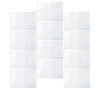 CRAFTHROU Funda Multiusos 20 Piezas para Pasaporte de PVC Transparente Resistente al Agua Roturas, Adecuado para Tarjetas y Billetes en Viajes