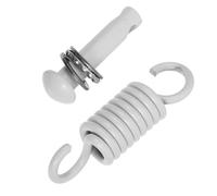CRAFTHROU Kit de Accesorios para Columpio de Patio Perno de Suspensión Oscilante y Resorte de Acero Aleado para Silla Colgante Absorción de Vibraciones y Reducción de Ruido