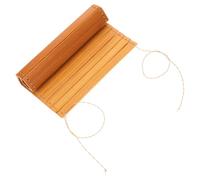 CRAFTHROU Pieza de Madera de Bamboo en Blanco para Caligrafía y Creación Diy, Material Natural Marrón, Adecuado para Práctica Artística y Decoración Creativa