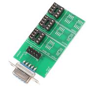 CRAFTHROU Programador USB PCB Verde Serie Componentes Electrónicos Herramienta de Diagnóstico de Vehículos para Programación y Conexión Rápida