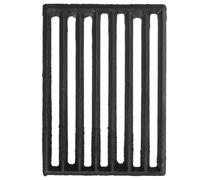 CRAFTHROU Rejilla Rectangular de Hierro Resistente al Desgaste para Barbacoa y Chimenea, Color Negro, Amplio Espacio para Alimentos, Adecuado para Asar al Aire Libre E Interior