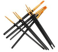 CRAFTHROU Set de Pinceles para Pintura al Óleo y Acuarela Cerdas de Nylon, Ligero y Fácil de Controlar, Adecuado para Uso Educativo y Obras Artísticas