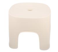 CRAFTHROU Taburete de Plástico Antideslizante para Baño y Retrete Escalonado Compacto y Apilable Ligero para Adultos Hogar Oficina y Guardería