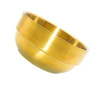 CRAFTHROU Tazón para Afeitar de Inoxidable Cuenco para Espumar Jabón Cepillo de Limpieza para Hombre para Tipo de Barbas Experiencia Clásica de Afeitado Húmedo