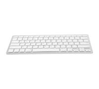 CRAFTHROU Teclado Inalámbrico Hebreo Ergonómico de Membrana Silenciosa para Computadora Portátil y Escritorio Adecuado para Oficina y Uso Doméstico
