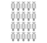 CRAFTHROU Tornillos Metálicos Hexagonales Kit de Tornillería Fácil Instalación 20 Color Plata para Montaje de Placa Base y SSD 2 para PC y Laptop