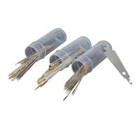 Crafting Made Easy 30PCS Agujas de metal resistentes diseñadas para la excelencia del bordado (B)