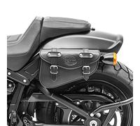 Craftride Bolsa Lateral 3L Compatible para Triumph Speed/Street Twin Negra Izquierdo