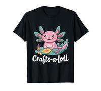 Crafts-A-Lotl Manufactura mucho Crafter Axolotl Camiseta