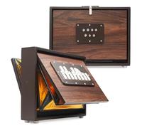 CRAFTS STUDIO Shruti Box Indian Musical Instrument, Teakwood Sur Peti Sound Healing Drone Box for Yoga Meditation, Sound Bath, Bhajan, Vocal Practice, Tanpura Alternative with Carry Bag, 13 Notes C-C