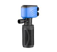Craftsboys Filtro de pecera, filtro interno silencioso para acuario, agua limpia, bomba de aire, haz ondas (4W-450L/H, negro)