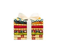 CraftsFabrics 8 piezas de algodón 100 % retro de los años 70 con estampado de nostalgia digital para manualidades, costura, patchwork, manualidades infantiles
