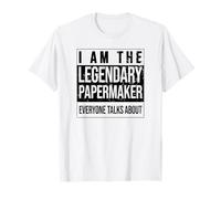 Craftsman Birthday Born Papermaker Camiseta