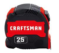 CRAFTSMAN Cinta métrica, agarre compacto, 25 pies (CMHT37443S)