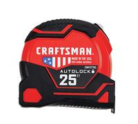 CRAFTSMAN Cinta métrica, AUTOLOCK, 25 pies (CMHT37765S)