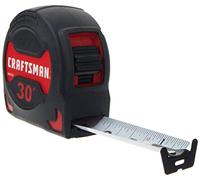 CRAFTSMAN Cinta métrica, fácil agarre, 30 pies (CMHT37470S)