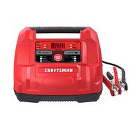CRAFTSMAN CMXCESM253 Cargador de batería Totalmente automático de 100 A 6 V/12 V y arrancador de Motor - Probador de batería Integrado y probador de alternador Compatible con baterías AGM, Gel y de