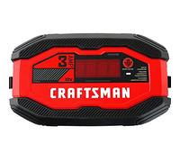 CRAFTSMAN CMXCESM260 - Cargador y mantenedor de batería Totalmente automático para Motocicletas, Coches, SUV, Camiones y Barcos, 3 amperios, 12 voltios, Rojo, 1 Unidad