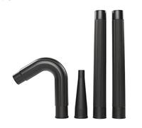Craftsman CMXZVBE38640 Kit de Limpieza de canalones de aspiradora húmeda/Seca de 2-1/2 Pulgadas, 4 Piezas, Negro
