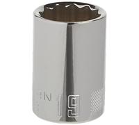 CRAFTSMAN Enchufe poco profundo, métrico, unidad de 1/2 pulgada, 19 mm, 12 puntos (CMMT44238)