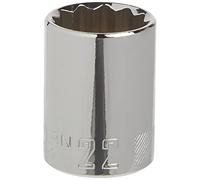 CRAFTSMAN Enchufe poco profundo, métrico, unidad de 1/2 pulgada, 22 mm, 12 puntos (CMMT44239)