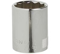 CRAFTSMAN Enchufe poco profundo, métrico, unidad de 1/2 pulgada, 24 mm, 12 puntos (CMMT44242)