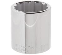 CRAFTSMAN Enchufe poco profundo, SAE, unidad de 1/2 pulgada, 1-1/2 pulgadas, 12 puntos (CMMT47518)