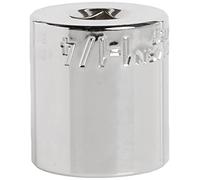 CRAFTSMAN Enchufe poco profundo, SAE, unidad de 1/2 pulgada, 1-1/4 pulgadas, 12 puntos (CMMT47517), pulido completo