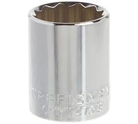 CRAFTSMAN Enchufe poco profundo, SAE, unidad de 1/2 pulgada, 15/16 pulgadas, 12 puntos (CMMT47513)