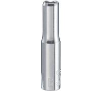 CRAFTSMAN Enchufe profundo, métrico, unidad de 1/4 pulgadas, 6 mm, 6 puntos (CMMT44403)