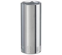 CRAFTSMAN Enchufe profundo, métrico, unidad de 3/8 pulgadas, 19 mm, 6 puntos (CMMT44436)