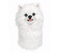 Craftsman Golf Funda realista para palo de golf de perro Pomerania blanco para maderas y conductor