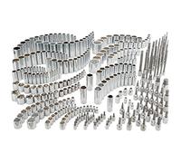 Craftsman Juego de 299 piezas, incluye enchufe profundo, enchufe poco profundo, broca hexagonal, broca Torx, broca ranurada y Phillips (CMMT45310)