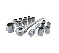 CRAFTSMAN Juego de enchufes, unidad de 3/4 pulgadas, 16 piezas (CMMT12036)