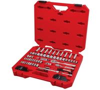 CRAFTSMAN - Juego de herramientas mecánicas, 83 piezas, herramientas manuales y juego de llaves de vaso, SAE/métrico (CMMT12121)