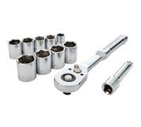 CRAFTSMAN Juego de herramientas mecánicas, accionamiento de 3/8 pulgadas, SAE, 11 piezas (CMMT12126)