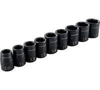 CRAFTSMAN Juego de llaves de impacto, métricas, 3/8 pulgadas, 9 piezas (CMMT15881)