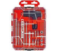 CRAFTSMAN Juego de llaves de trinquete, Herramientas Bricolaje, Mango en T, 20 piezas (CMHT68133)
