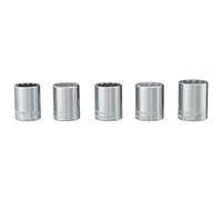 Craftsman Juego de llaves de vaso de 1/2 pulgada, MM, 5 piezas (CMMT34574)