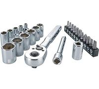 CRAFTSMAN Juego de llaves de vaso Nano SAE, 1/4 pulgadas, 24 piezas (CMMT12009)