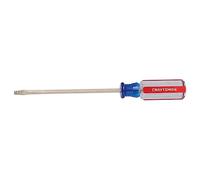 CRAFTSMAN Screwdriver, 1/8-in x 4 in Slotted, Acetate Handle (CMHT65018)